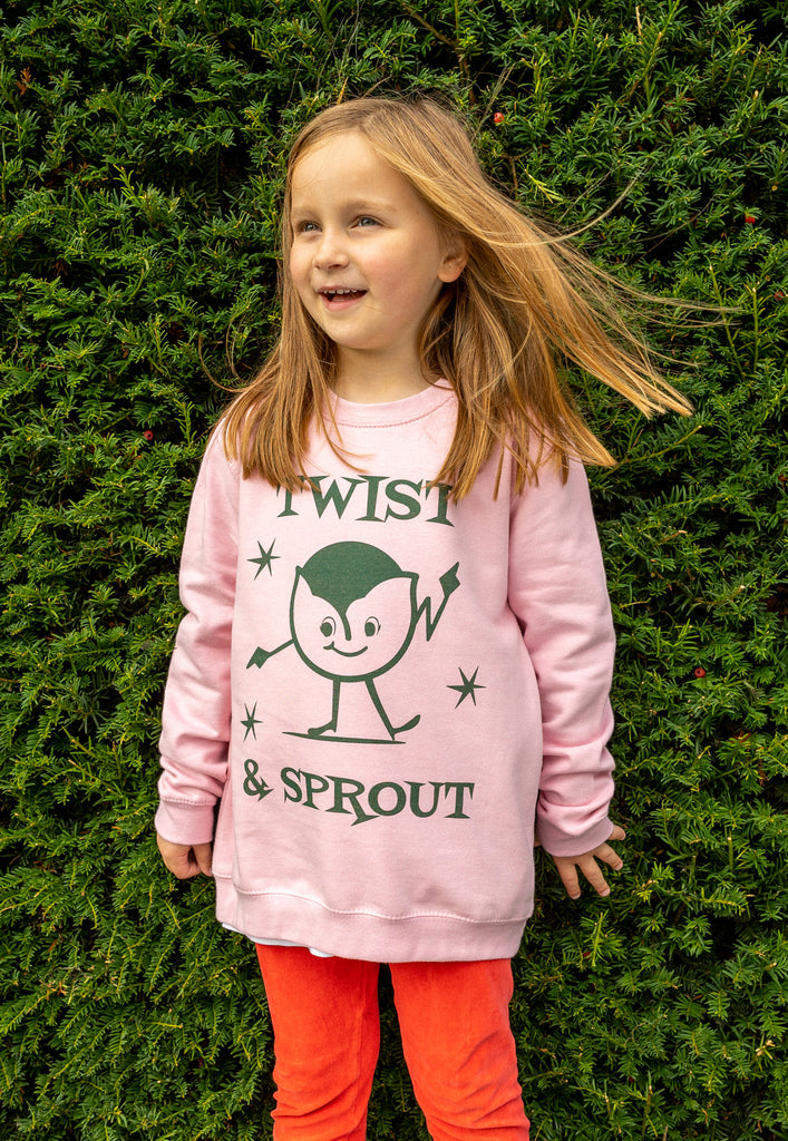 Twist And Sprout Girls' Christmas Jumper – Batch1