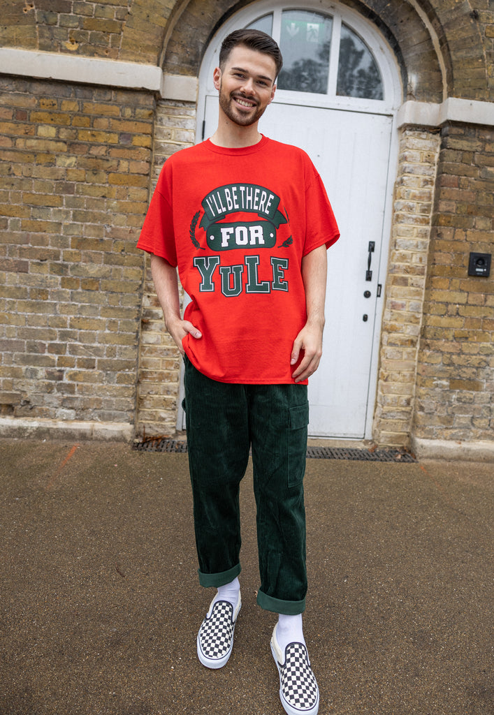 men's college style tshirt