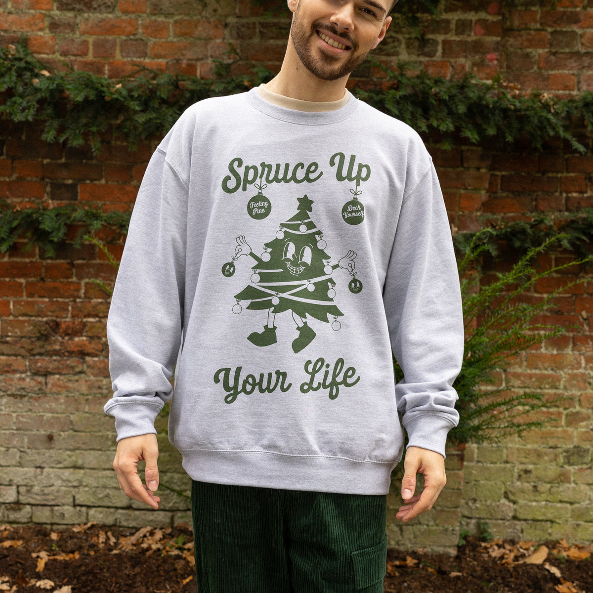 Deck the outlet wall christmas sweater