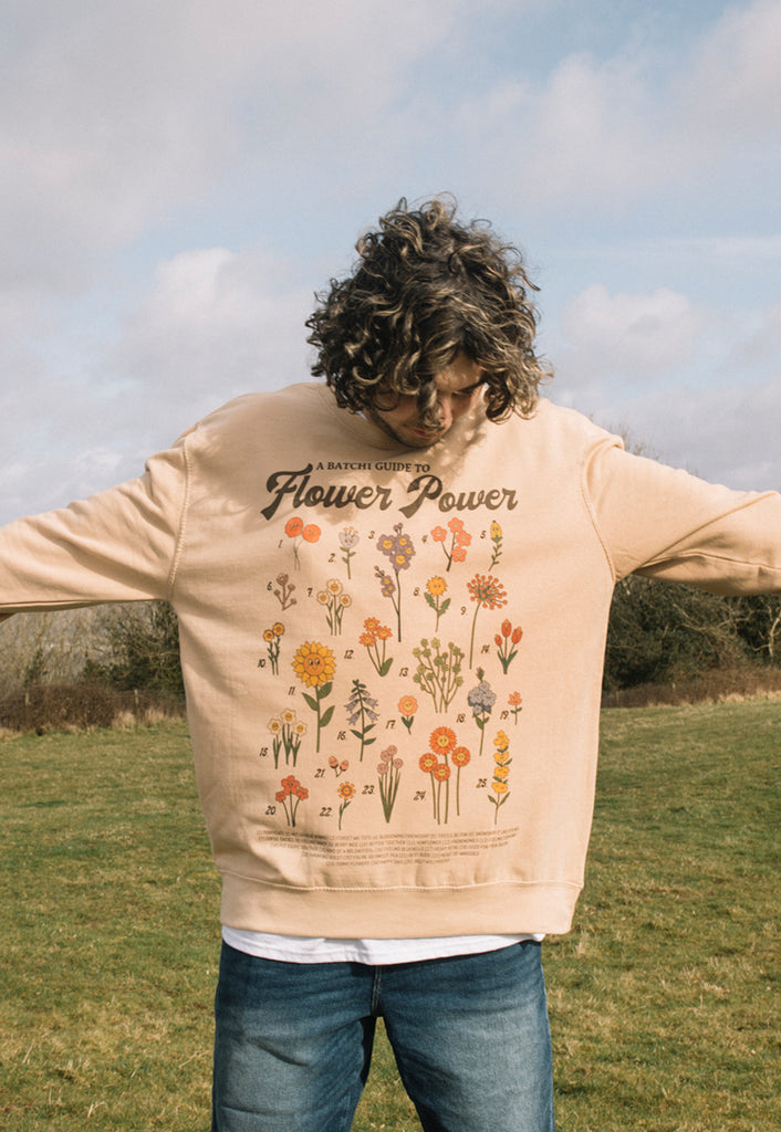 Flower Power Men's Flower Guide Sweatshirt – Batch1