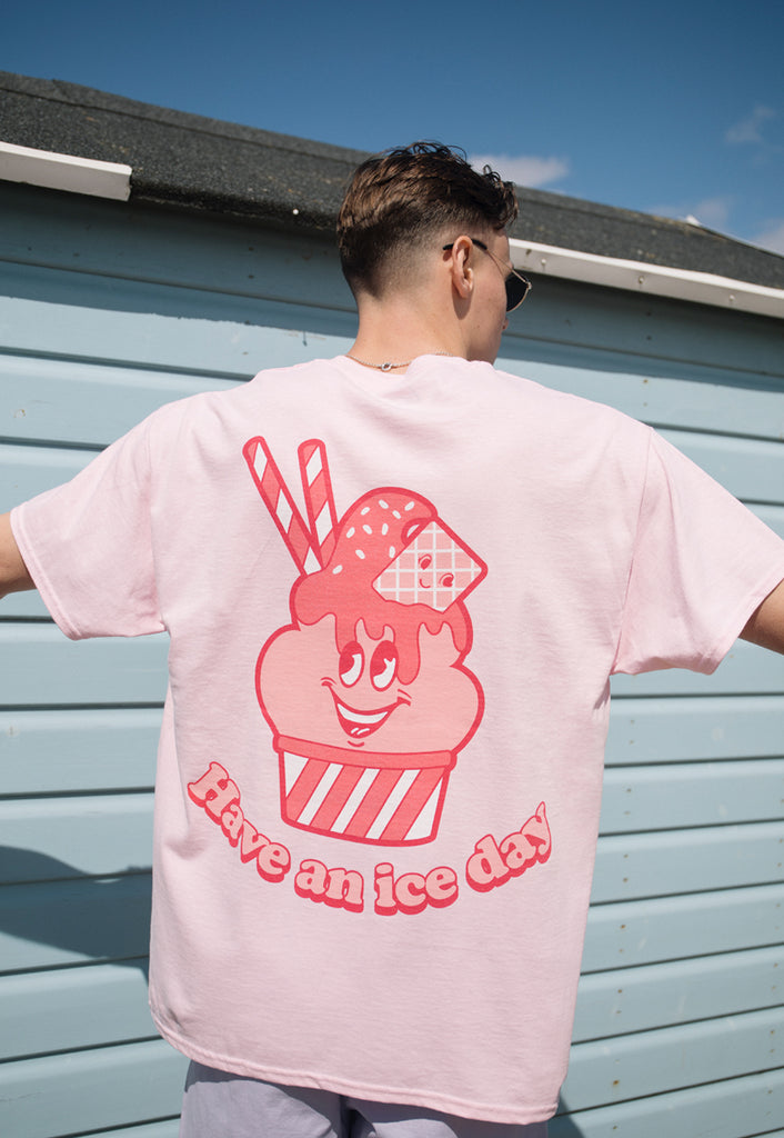 Have An Ice Day Men's Ice Cream Graphic T-Shirt
