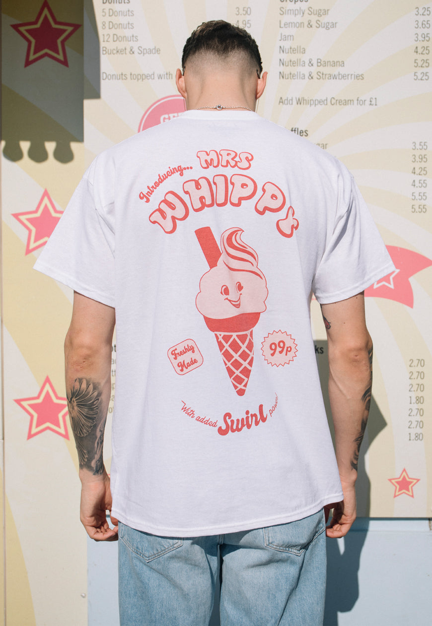 Mrs Whippy Men's Ice Cream Graphic T-Shirt