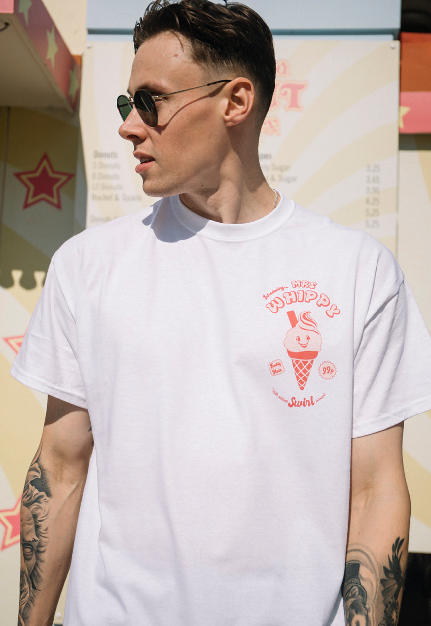 Mrs Whippy Men's Ice Cream Graphic T-Shirt