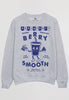 Flatlay of Berry Smooth slogan sweatshirt 