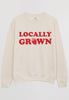 Flatlay of Locally grown graphic sweatshirt