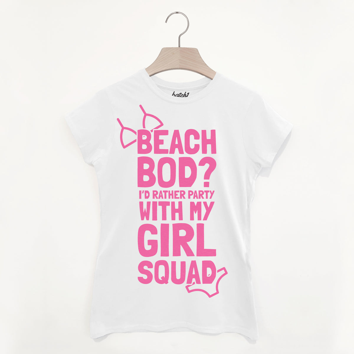 Beach Bod Girl Squad Women'S Summer Holiday T Shirt – Batch1