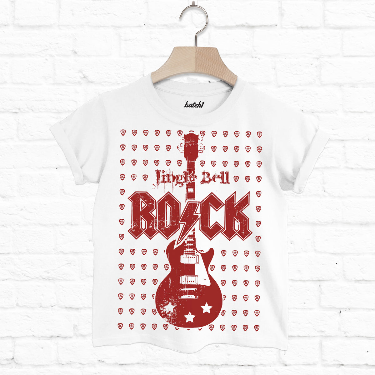 Jingle – T-Shirt Christmas Bell Rock Kids Batch1