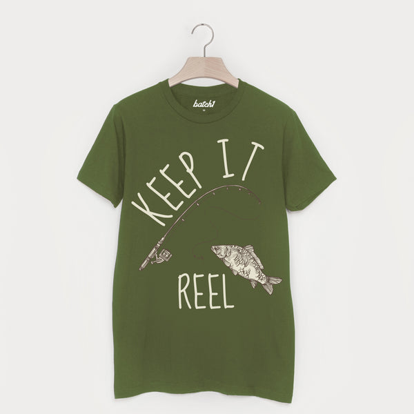 Keep It Reel Men’s Fishing T Shirt