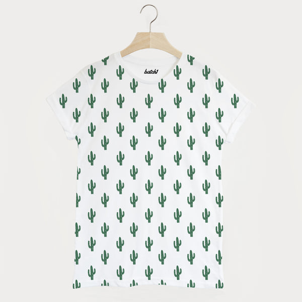 cactus print tee